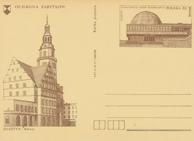 Cp 663 s.77.VII : Ochrona zabytk&oacute;w Olsztyn