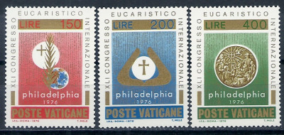 1976 r Watykan Mi 679 - 681**