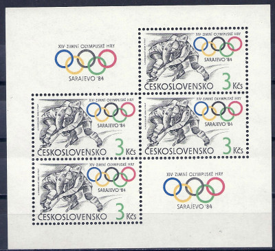 1984 r Czechosłowacja Blok 57**