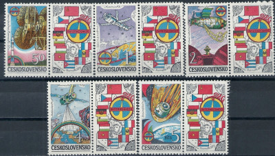 1984 r Czechosłowacja Mi 2755 - 2759**