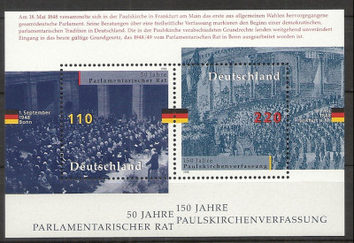 1998 r Niemcy Blok 43**