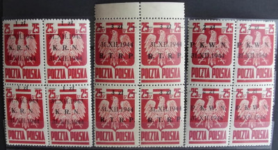 Fi 344 - 346 B1 + B13 ** czw&oacute;rka