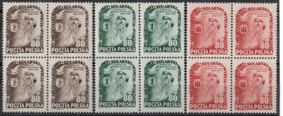 Fi 661 - 663 ** - stan lux - w czw&oacute;rkach 1953