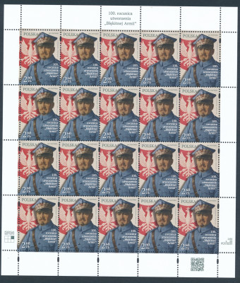 Fi 4760 ** Arkusz 100 rocznica utworzenia