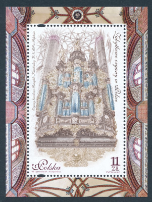 Fi 4788 Blok 308 czysty** Zabytkowe organy w Polsce