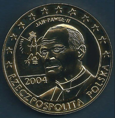 2004 r. 5 Euro Polska. Pr&oacute;ba - Projekt.