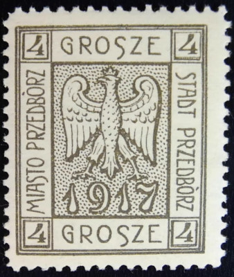 Przedb&oacute;rz - Wydanie I - Fi 2B P1 ** Typ 3 - oliwkowy - gw.