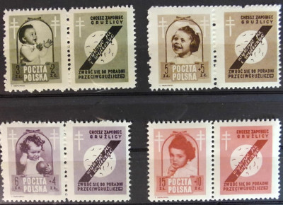 Fi 485-488 ** pw3 - Walka z gruźlicą 1948