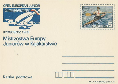 Cp 840 : ME Junior&oacute;w w kajakarstwie
