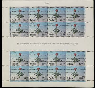 Fi 3385-86 ** 1995 Europa CET Pok&oacute;j i Wolność