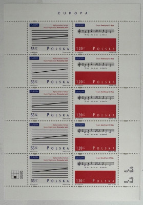 1998. Europa CEPT. Fi 3566-67**. Arkusik