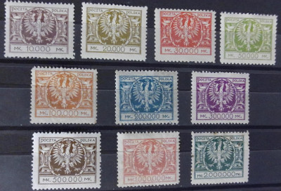 Fi 172 - 181 * - Orzeł na tarczy barokowej 1925