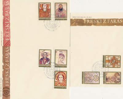 FDC 1923-30 #3: Freski z Faras