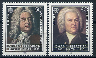 1985 r Niemcy Mi 1248 - 1249**