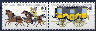 1985 r Niemcy Mi 1255 - 1256**