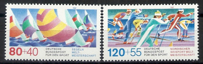 1987 r. Niemcy Mi 1310 - 1311**