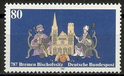1987 r. Niemcy Mi 1329**