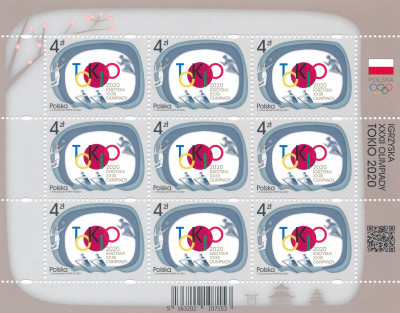 Fi 5163 Arkusik czysty** Igrzyska XXXII Olimpiady Tokio