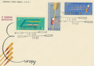 FDC 1110-12 B: VI Kajakowe ME