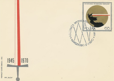 FDC 1839: Wyzwolenie Warszawy