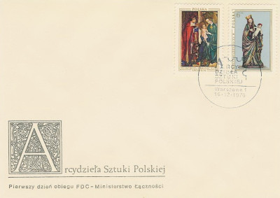 FDC 2326-27: Arcydzieła sztuki polskiej