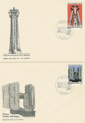 FDC 2634-35 #2: Ofiarom Grudnia 1970