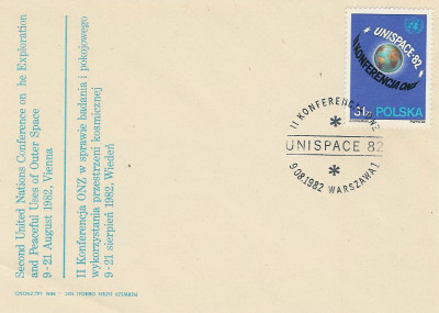 FDC 2668: Konferencja ONZ Unispace 82