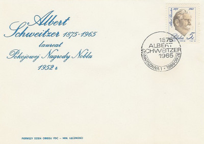 FDC 2902: A. Schweitzer