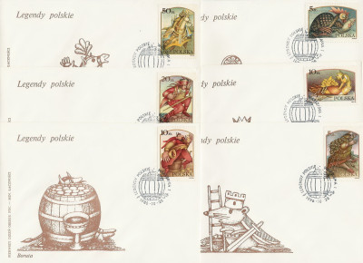 FDC 2904-09 #6: Legendy polskie