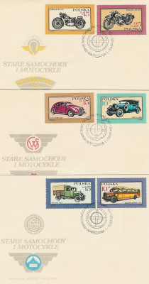 FDC 2944-49 #3: Stare samochody