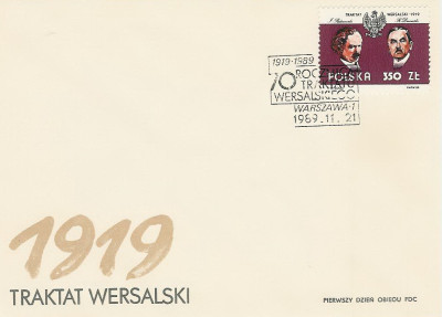 FDC 3083: Traktat Wersalski