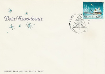 FDC 3268: Boże Narodzenie