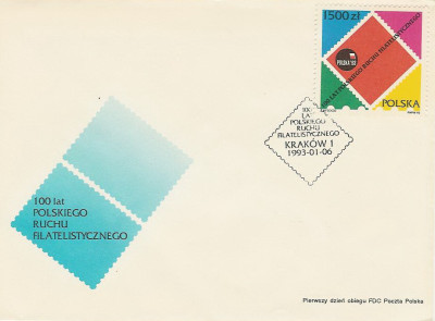 FDC 3277: 100 lat ruchu filatelistycznego