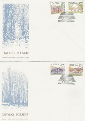 FDC 3503-06 #2: Dworki polskie