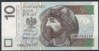 2025 r. Banknot 10 zł UNC