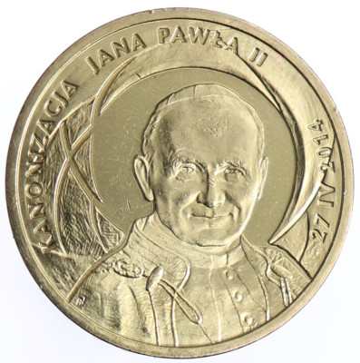 2 zł Kanonizacja Jana Pawła II