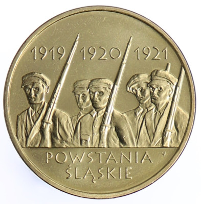 2 zł Powstania Śląskie