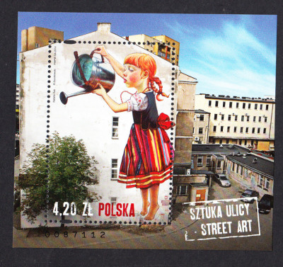 Fi 4556 Blok 268 czysty** Sztuka ulicy