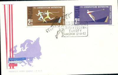 1962 r. Koperta FDC 263 2**.