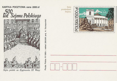 Cp 1040 : 500 lat Sejmu Polskiego