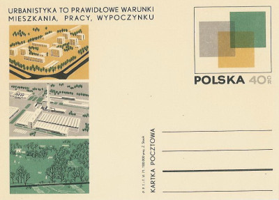 Cp 492 : Osiągnięcia urbanistyki polskiej