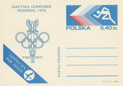 Cp 657 : Igrzyska Olimpijskie Montreal