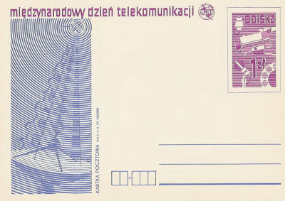 Cp 673 : Międzynarodowy Dzień Telekomunikacji