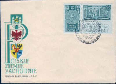 1962 r. Koperta FDC 253**.