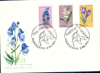 1962 r. Koperta FDC 260**.1