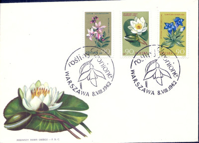 1962 r. Koperta FDC 260**.2