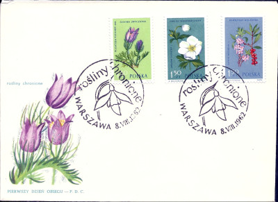 1962 r. Koperta FDC 260**.3
