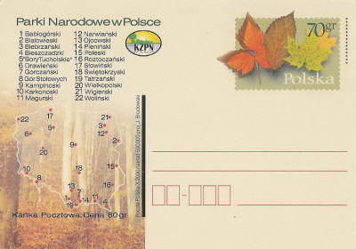 Cp 1239 : Parki Narodowe
