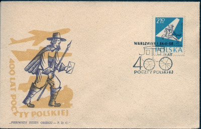 1958 r. Koperta FDC 0159