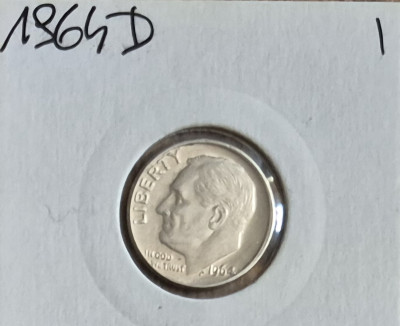 1 Dime 1964 D